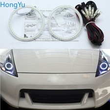 Smd Led Angel Eyes Kit Halo Ring Drl Headlight For Nissan 370z 09-15 Accessories Smd Led Angel Eyes Kit Halo Ring Drl Headlight For Nissan 370z 09-15 Accessories