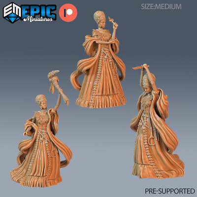 Southern Queen, Dungeons and Dragon Miniature, D&D Fantasy Wargaming 28mm scale