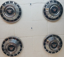 Used Oem Mopar Set Of 4 10 Dog Dish Hubcaps 1967 Amc Rambler Dd421