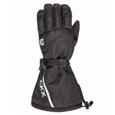 CKX Yukon Glove Long Black - XL Snowmobiling Water Resistant Breathable 624675