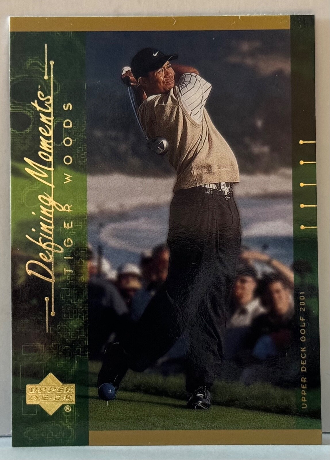 2001 Upper Deck Defining Moments #124 Tiger Woods 99