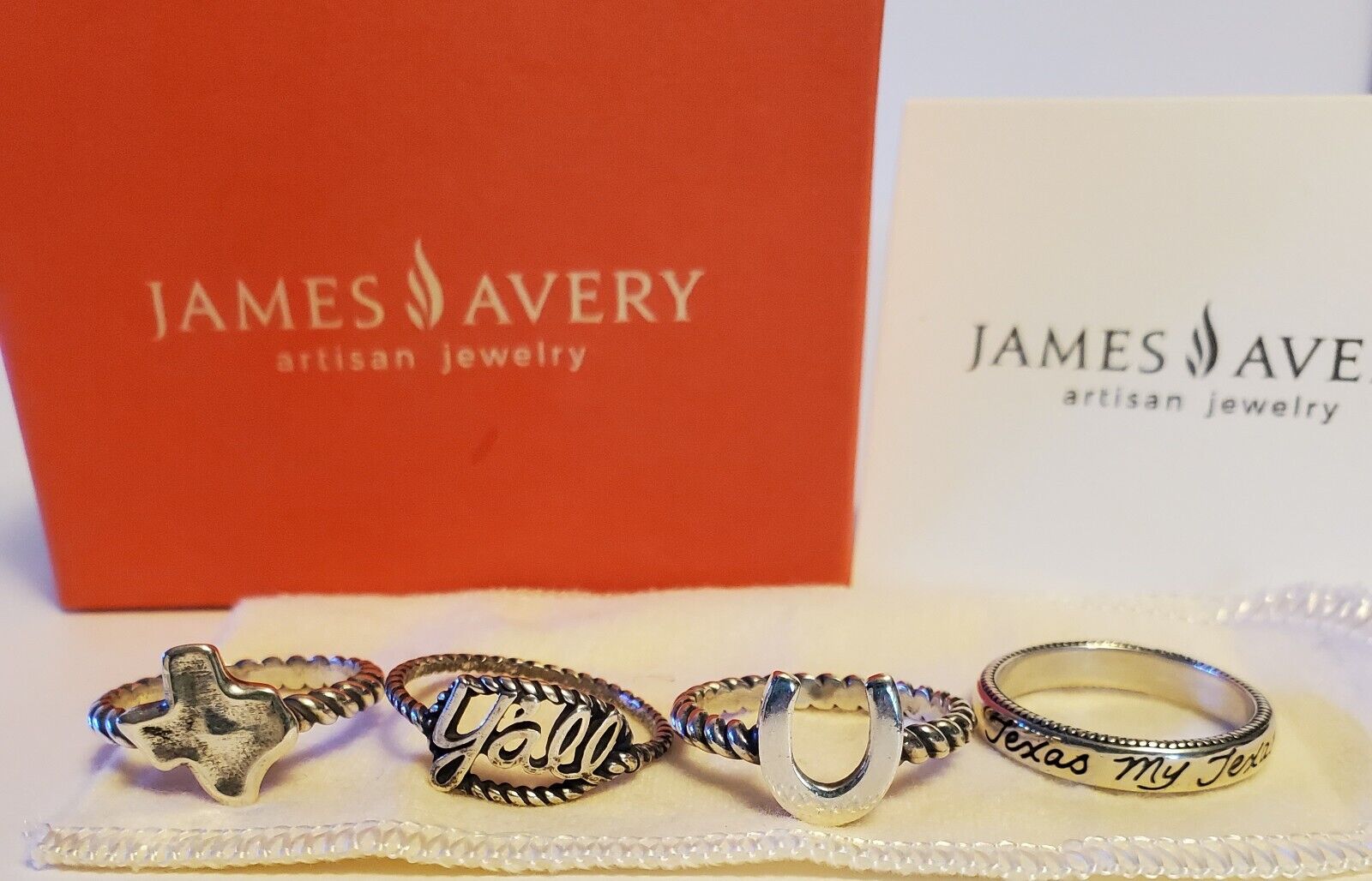 James Avery Retired Ring 4pc Bundle, READ DESCRIP… - image 4