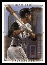 2008 Upper Deck Masterpieces #73 Freddy Sanchez Card Pittsburgh Pirates