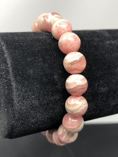 Genuine Gem Quality Rhodochrosite Bracelet Argentina Crystal P15 - Picture 9 of 9