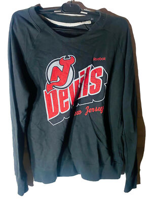 Reebok New Jersey Devils French Terry Sweater SMALL