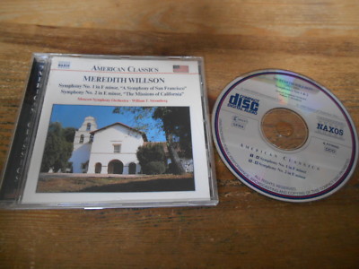 CD Klassik WT Stromberg - Meredith Willson : Symphony 1/2 (8 Song) NAXOS REC jc