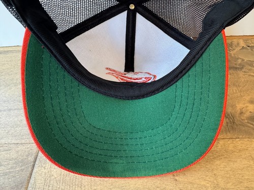 Vintage MLB Baltimore Orioles Snapback Mesh Trucker Hat Cap Size M/L by U.I.I. - Picture 10 of 12