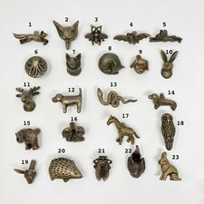 Animal Antique Vintage Cabinet Door Handles Bronze Handmade Cupboard Door