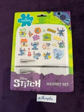 DISNEY LILO  STITCH Magnet Set Refrigerator Kids Activity Reusable NEW