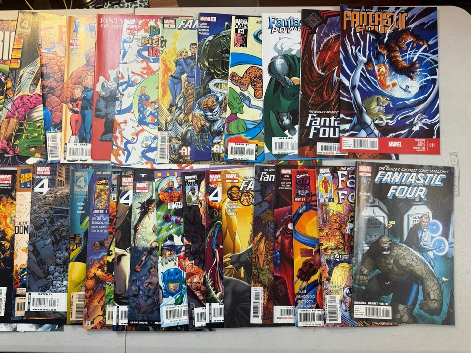 🔥🔥Lote de 150+ cómics de los Cuatro Fantásticos Marvel Comics Edad de Bronce/Cobre🔥🔥 Foto 4 de 4
