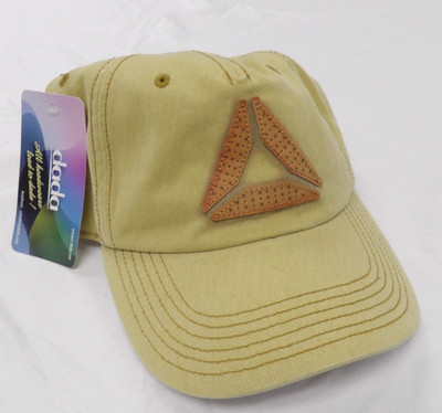 NWT REEBOK DADA BEIGE SLOUCH SAMPLE STRAPBACK HAT SIZE ONE SIZE FITS ALL
