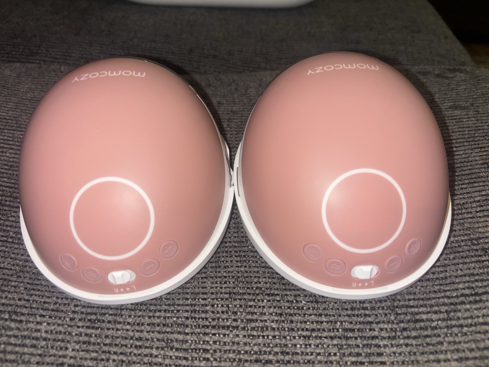 Momcozy M9 Double Wearable Breast Pump With Smart App- White