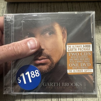 GARTH BROOKS - THE ULTIMATE HITS (2 CD 1 DVD) [NEW SEALED] BEST OF GREATEST HITS