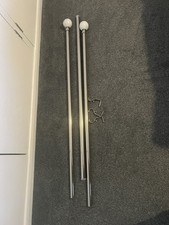 Argos home Marble Extendable curtain pole - 110-300cm