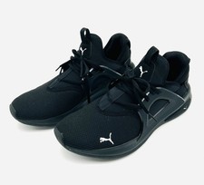 Puma Mens Softride Enzo Evo 378291-04 Black Running Shoes Sneakers Size 12