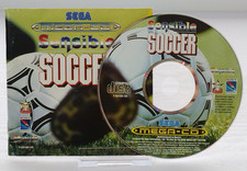 Sensible Soccer For Sega Mega CD - Disc & Manual Only