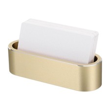 Business Card Holder for Desk, Metal Name Card Display Organizer Aluminum All...