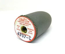Cratex 4707C Cone 1-3/4"L x 7/8"D Rubberized Abrasive Bullet Point Shape