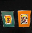 ULTRA RARE Agoro Marvel Silver Foils Avengers #001/150 & Spider-Man #113/250 Set