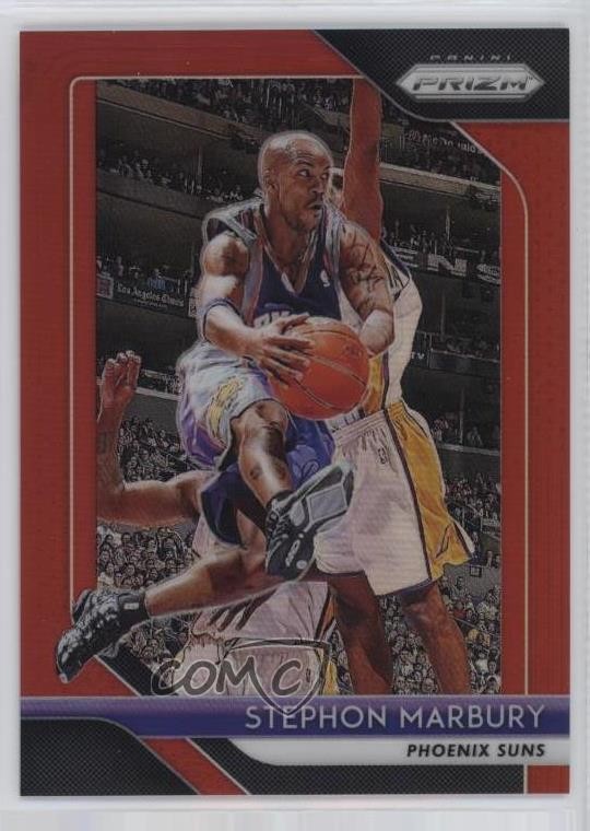 2018-19 Panini Prizm Red Prizm 63/299 Stephon Marbury #265 09ob
