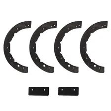 Rubber Paddle Set for MTD 706-15687 731-0780A Yardman 731-0781A 931-0780A