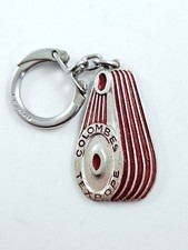 PORTE-CLES - COURROIE TEXROPE - Aluminium PEINT Automobile Vintage 1960s -