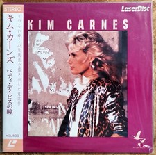 KIM CARNES 8" 20cm Laserdisc "Bette Davis Eyes" Voyeur" JAPAN LD OBI JM034-0022
