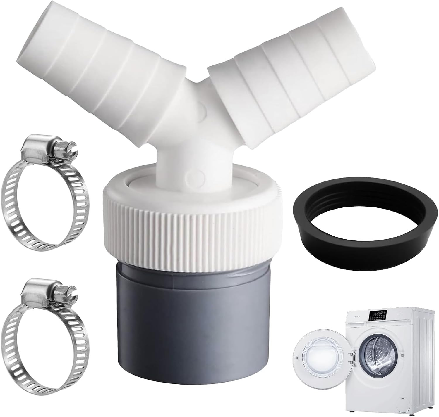 Drain Y Connector for Washing Machine & Dishwasher - 40Mm Hose