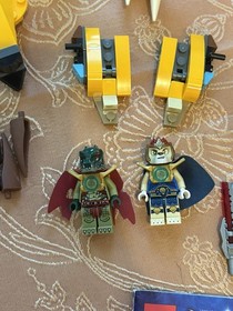 Lego Chima LOT 70009 70115 70230 (varied completion, flaws read below) w manuals