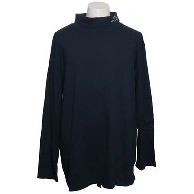Kappa, Rollkragenpullover, Größe: 4XL, Blau, Baumwolle, Einfarbig, Herren #O0n