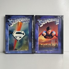 Superman: The Movie 1 & 2 DVD 2001 Christopher Reeve Widescreen Brand New Sealed