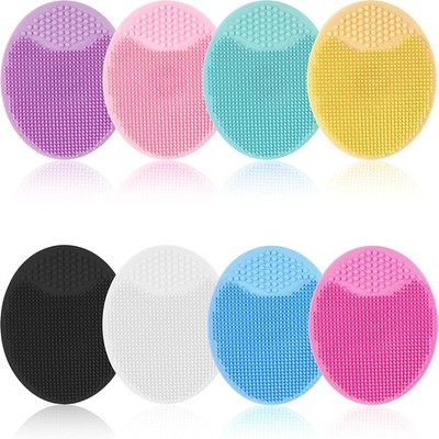 3 PCS Random Silicone Face Scrubber Exfoliator , Deep Cleaning Skin Care