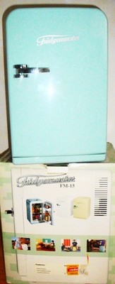 FRIDGEMASTER MINI KÜHLSCHRANK+WARMHALTEBOX 12V/220V KÜHLBOX Auto Camping+Neu
