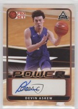 2021-22 Leaf Pro Set Power Base Auto Devin Askew #BA-DA1 Auto d8g