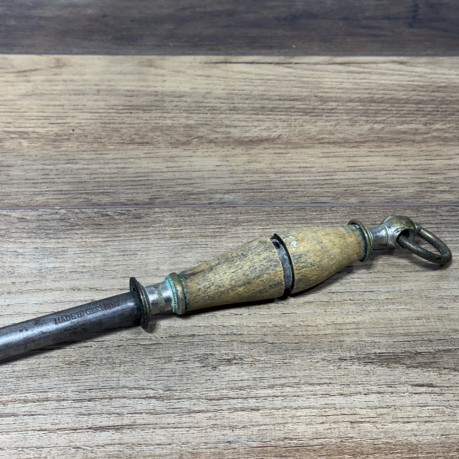 VTG 20'' EARLY 20C F.DICK BUTCHER KNIFE SHARPENER HONING STEEL ROD CHEF
Opens in a new window or tab
