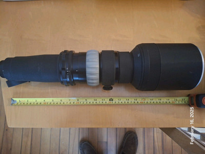 Nikon Nikkor P-C 600mm Manual Focus Long Telephoto Lens F Mount SLR  DSLR