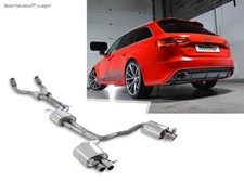 Milltek Edelstahl Duplex Sportauspuff-Komplettanlage für Audi RS4 B8