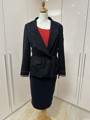 Love Moschino Damen Blazer Gr. 38 Dunkelblau