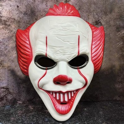 Maske Clown Killer Horror Halloween Cosplay Kostüm Angst Party Karneval 