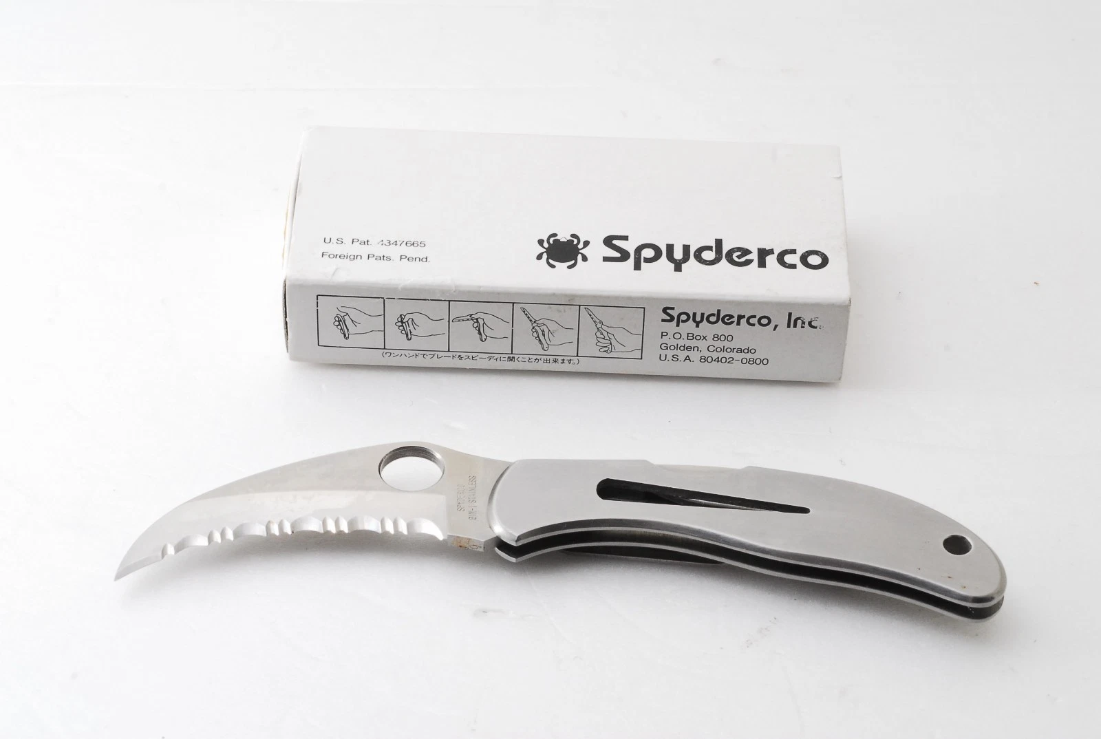SPYDERCO KNVES POCKET KNIFE