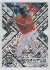 2018 Elite Extra Edition Status Emerald Die-Cut 37/49 Luis Encarnacion #171 0f3j