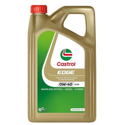 CASTROL 5 L LITER EDGE 0W-40 A3/B4 MOTOR-ÖL MOTORENÖL