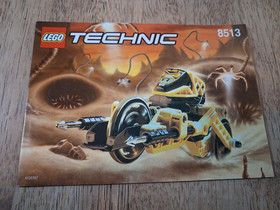 LEGO Technic RoboRiders 8513 Dust Instruction Manual  Only No Bricks