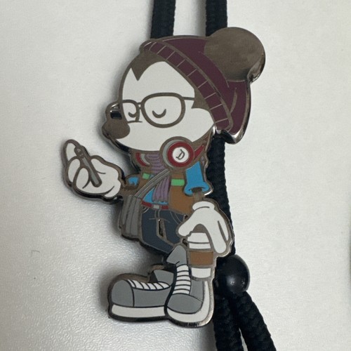 Disney Mickey Mouse Hipster Bolo Lanyard Cast Exclusive RARE