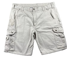 Carhartt Men Cargo Shorts Relaxed Fit Ripstop B357 Outdoor Workwear Size 42 P157