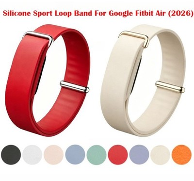 Silikon Sports Verstellbar Loop Strap Für Google Fitbit Air Ersatzarmband 