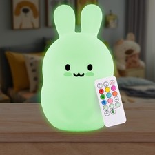 LumiPets  Bunny - Children's Nursery Touch Night Light