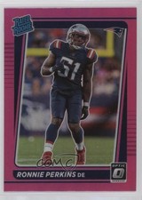 2021 Panini Donruss Optic Rated Rookie Pink Prizm Ronnie Perkins #283 1bf5