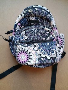 Vera Bradley Fashion Backpack Mimosa Medallion Vera Bradley Womens Large Essential Backpack Mimosa Jamaica  main image 4