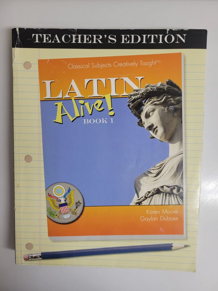 Latin Alive! Book 1 Teacher, Student Books, DVDs, CD set Karen Moore - Image 2 of 4